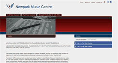 Desktop Screenshot of newparkmusic.ie