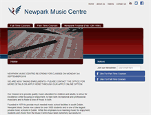 Tablet Screenshot of newparkmusic.com